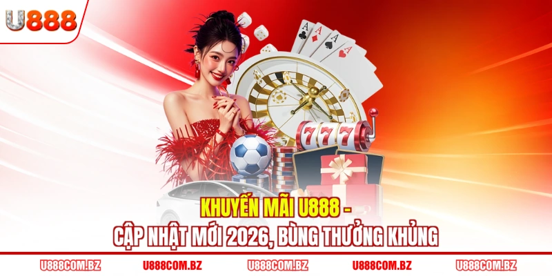 Khuyến Mãi U888 - Cập Nhật Mới 2026, Bùng Thưởng Khủng